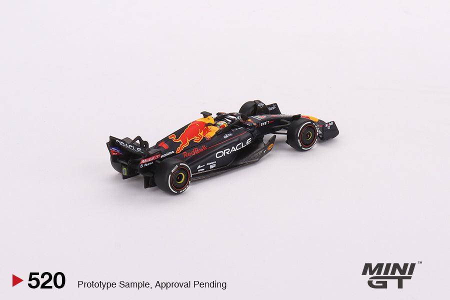 MiniGT 1:64 F1 Oracle Red Bull Racing RB18 #1 Max Verstappen 2022 Abu Dhabi Grand Prix Winner - MiJo Exclusive #520