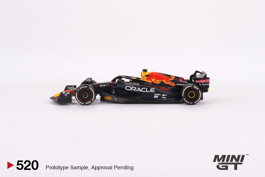 MiniGT 1:64 F1 Oracle Red Bull Racing RB18 #1 Max Verstappen 2022 Abu Dhabi Grand Prix Winner - MiJo Exclusive #520