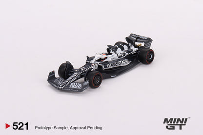 MiniGT 1:64 F1 AlphaTauri AT03 #22 Yuki Tsunoda - MiJo Exclusive #521