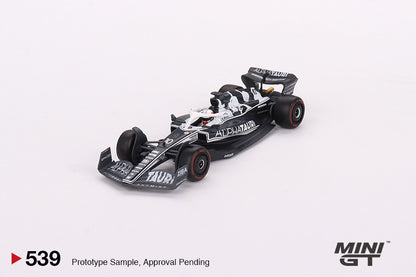 MiniGT 1:64 F1 AlphaTauri AT03 #10 Pierre Gasly 2022 Abu Dhabi Grand Prix - MiJo Exclusive #539