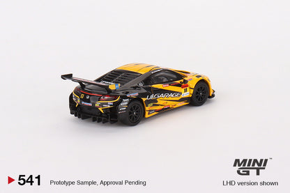 MiniGT 1:64 Honda NSX GT3 EVO22 #18 TEAM UPGARAGE 2022 Super GT Series - Yellow – Japan Exclusive #541