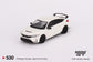 MiniGT 1:64 2023 Honda Civic Type R – Championship White – MiJo Exclusive #530