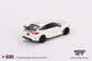 MiniGT 1:64 2023 Honda Civic Type R – Championship White – MiJo Exclusive #530