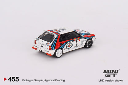 MiniGT 1:64 Lancia Delta HF Integrale Evoluzione 1992 Rally MonteCarlo Winner #4 – MiJo Exclusive #455