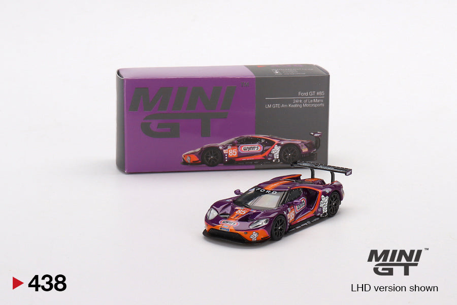 MiniGT 1:64 Ford GT #85 2019 24Hr. of Le Mans LM GTE-Am Keating Motorsports – MiJo Exclusive #438