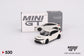 MiniGT 1:64 2023 Honda Civic Type R – Championship White – MiJo Exclusive #530