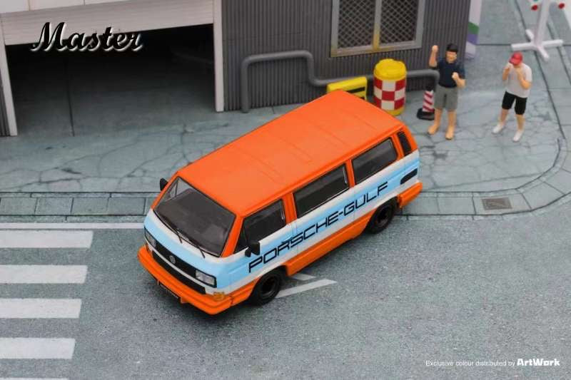 Master 1:64 VW Volkswagen T3 Van - 2 Styles