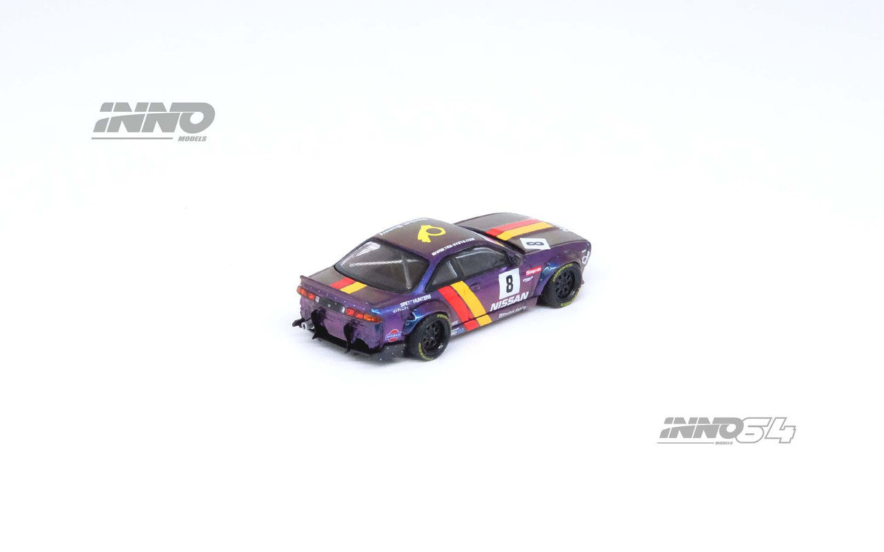 Inno64 1:64 Nissan Silvia S14 Boss Rocket Bunny - Purple