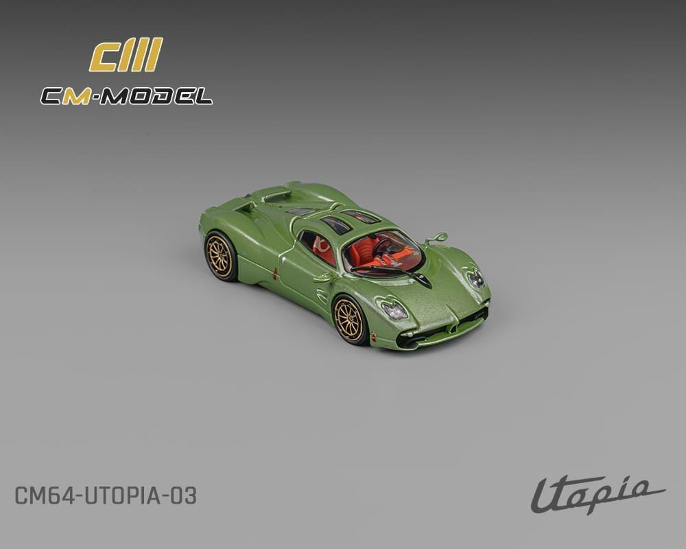 CM Model 1:64 Pagani Utopia – Metallic Green – Limited Edition