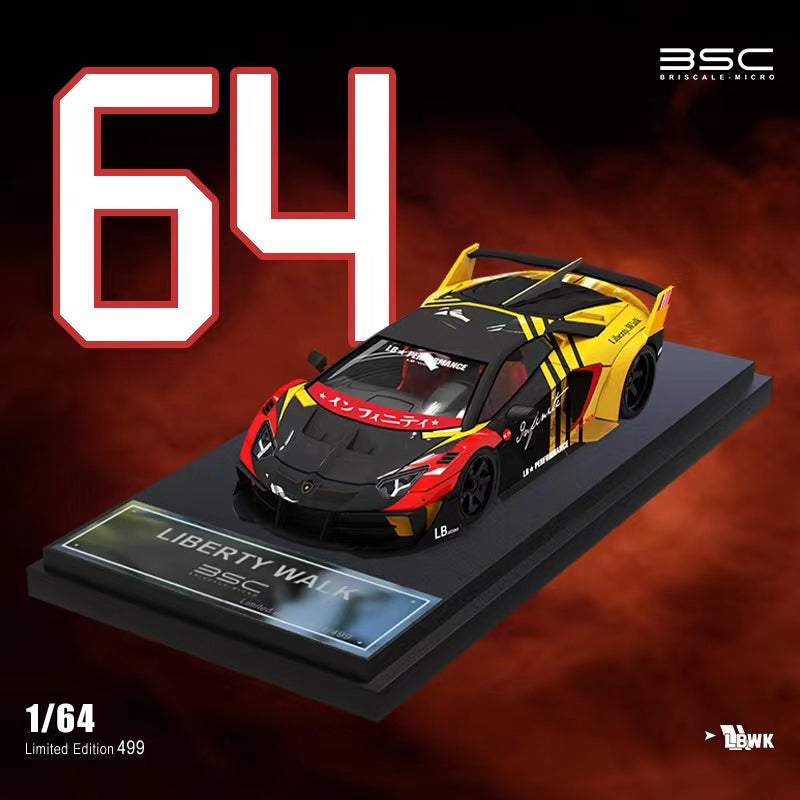 BSC BriScale Micro 1:64 Lamborghini Aventador LP700 LBWK “Infinite”