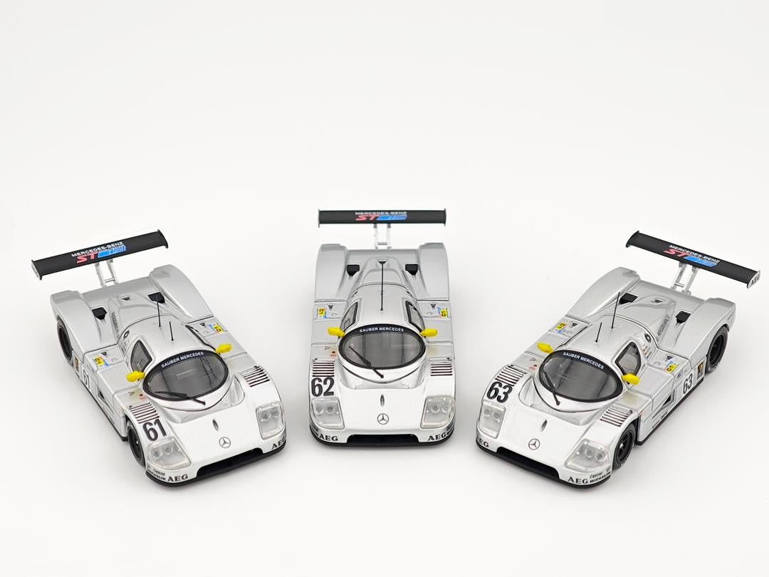 YS Model 1:64 Mercedes Sauber C9 1989 *3 Styles*