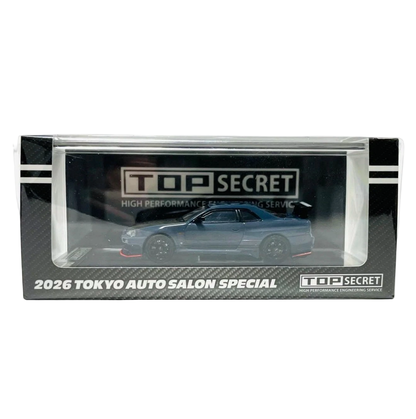 K3 Model 1:64 Top Secret Exclusive Pair Nissan GT-R R35 & Nissan GT-R R34 Pair - 2026 Tokyo Auto Salon Exclusive Limited To 999pcs