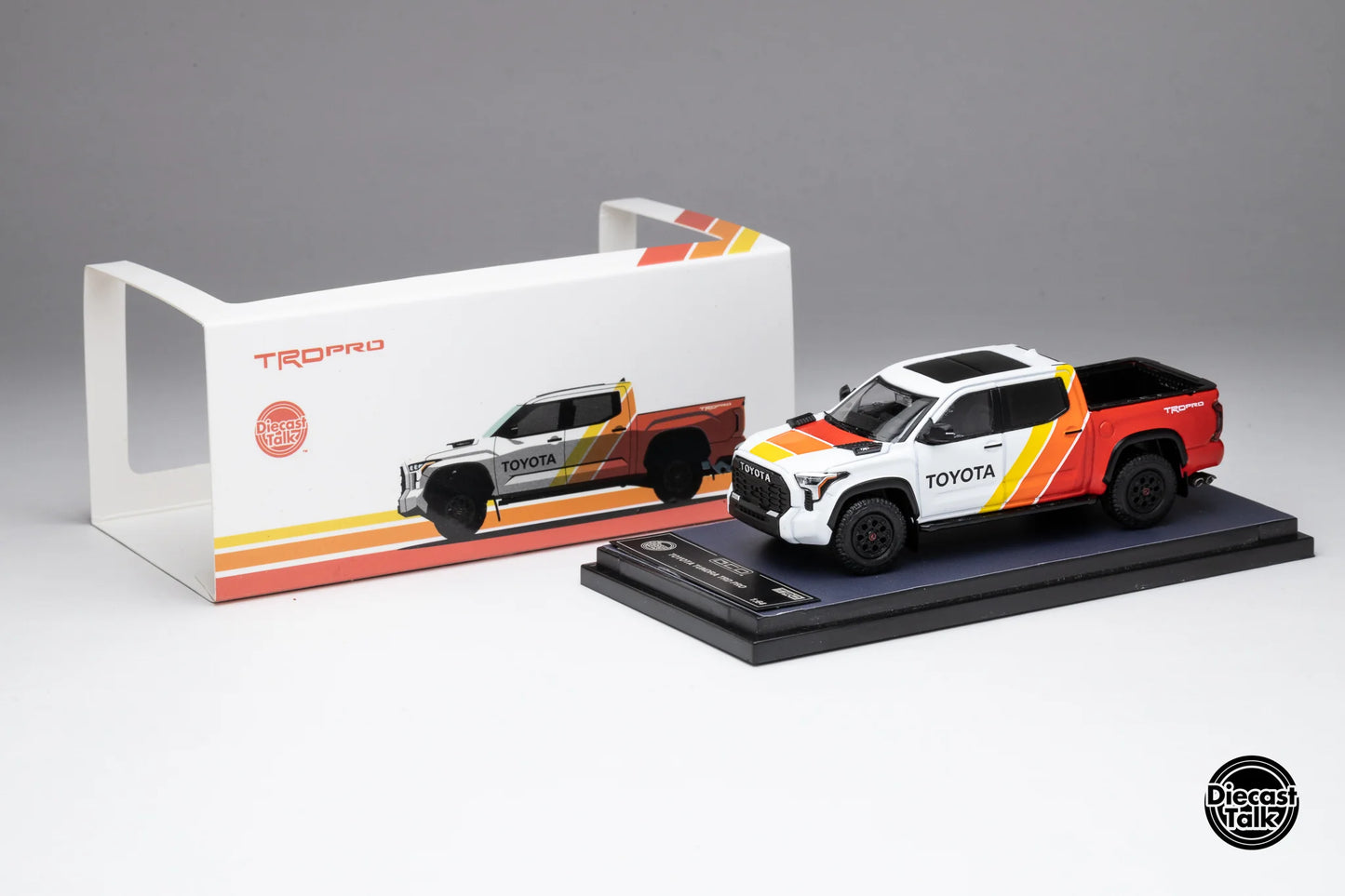 GCD X DiecastTalk 1:64 Toyota TRD PRO 4-Truck Set