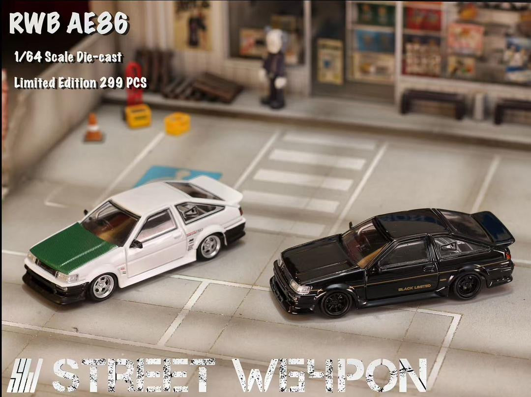 Street Weapon 1:64 RWB AE86 *2 Styles*