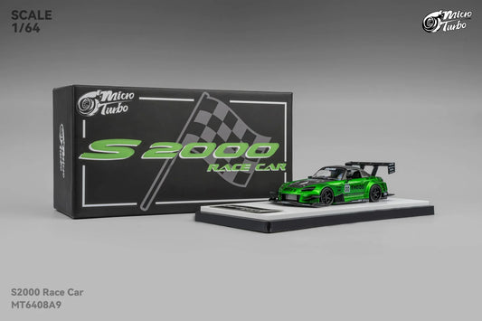 Micro Turbo 1:64 Custom S2000 RB - Metallic Green