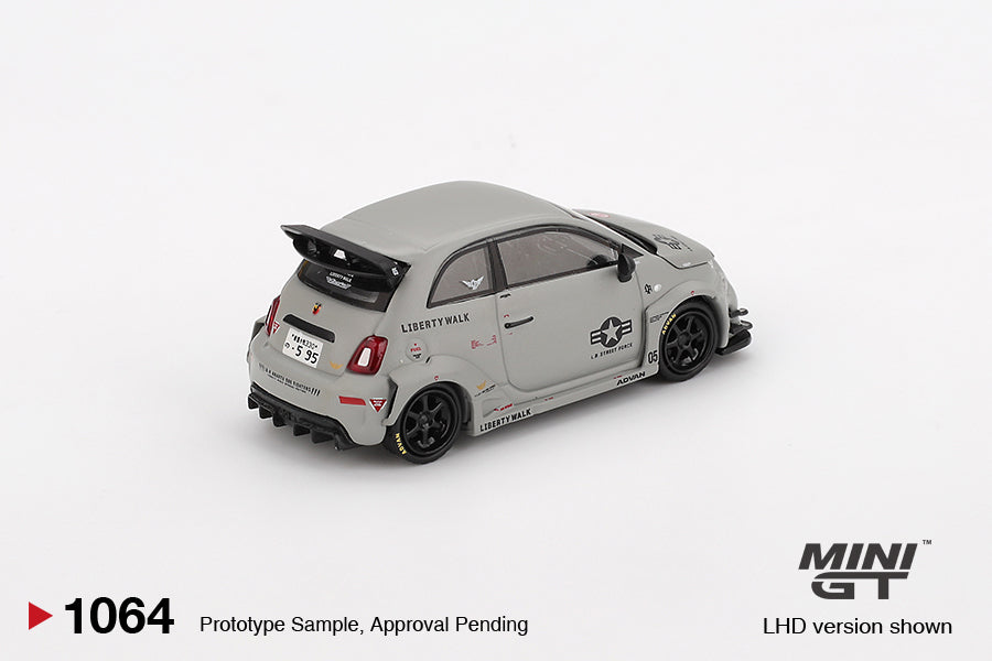 MiniGT 1:64 Abarth 595 LB-WORKS x Abas Works Fighters #1064