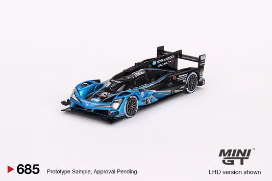 MiniGT 1:64 Acura ARX-06 GTP #10 Konica Minolta 2023 IMSA Daytona 24 Hrs - MiJo Exclusive #685