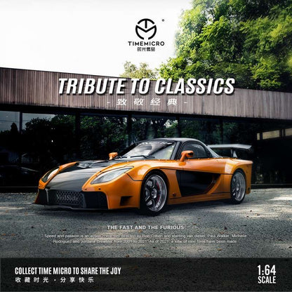 Time Micro 1:64 Tribute To Classics Mazda RX-7 Veilside Fast & Furious - 2 Styles