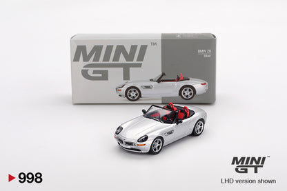 MiniGT 1:64 BMW Z8 – Silver #998