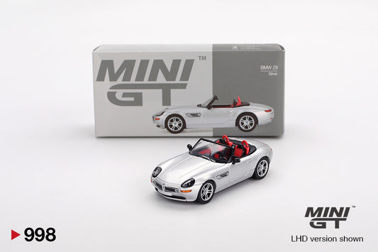 MiniGT 1:64 BMW Z8 – Silver #998
