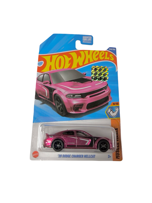 Hot Wheels 1:64 2025 Super Treasure Hunt Factory Sealed - ‘20 Dodge Charger Hellcat