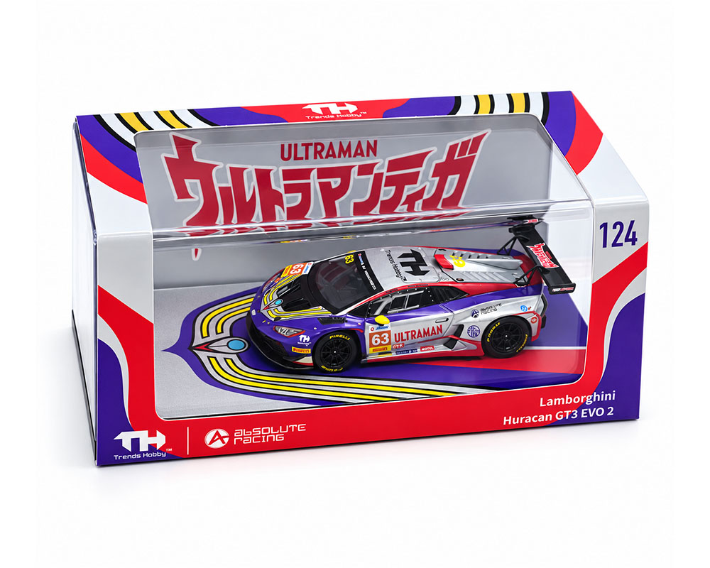 Trends Hobby 1:64 Lamborghini Huracan GT3 EVO2 Absolute Racing 2026