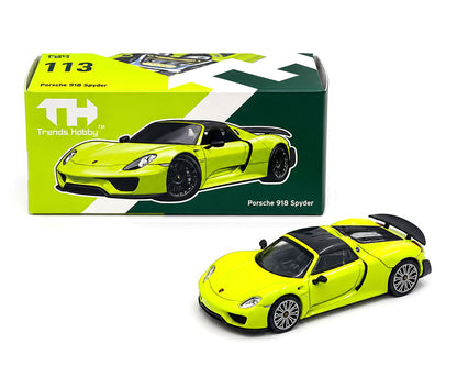 Trends Hobby 1:64 Porsche 918 Spyder – Acid Green