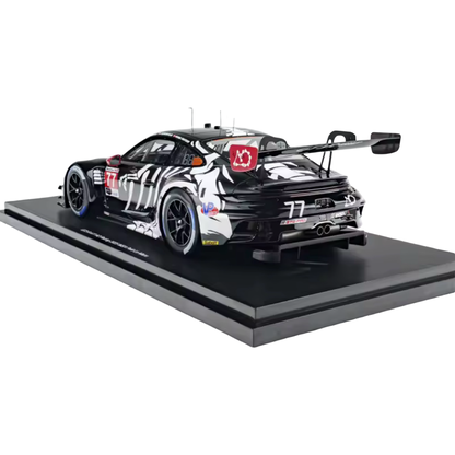 Top Speed 1:18 Resin Model - Porsche 911 GT3 R #77 AO Racing 2025 IMSA Petit Le Mans