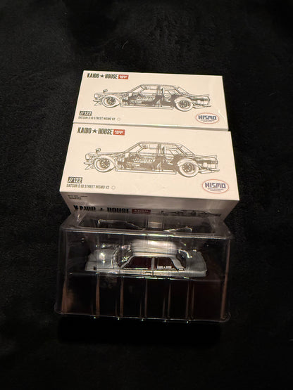Kaido House 1:64 Datsun 510 Pro Street GREDDY Pearl White - Regular & Chase PAIR