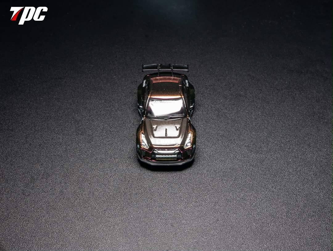 TPC 1:64 LBWK GT-R R35 - Phantom Purple Chameleon