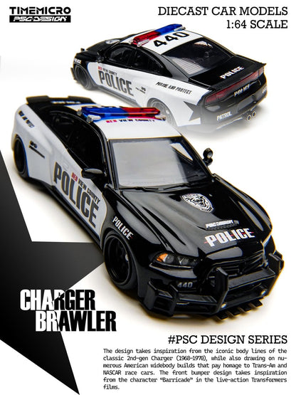 Time Micro X PSC Design 1:64 Charger “Brawler” Rival Police
