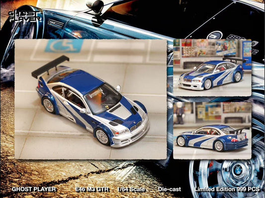 Ghost Player 1:64 BMW E46 M3 GTR Need For Speed