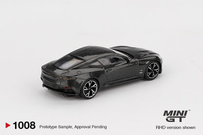 MiniGT 1:64 Aston Martin DBS 007 Edition – Black #1008