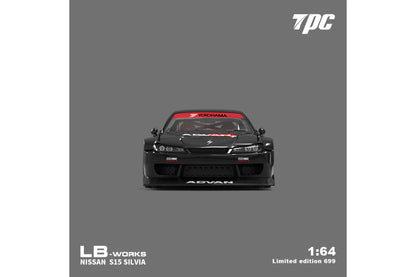 TPC 1:64 LB-Super Silhouette Nissan Silvia S15 - Advan Livery