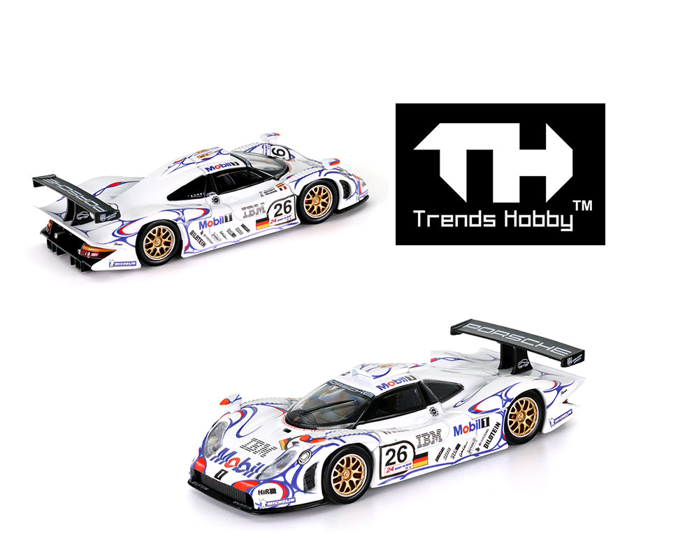 Trends Hobby 1:64 Porsche 911 GT1 Mobil 1 Le Mans 1998