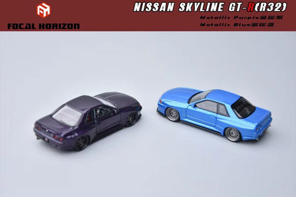 Focal Horizon 1:64 Nissan Skyline GT-R R32 Japan Garage Active - *2 Colors*