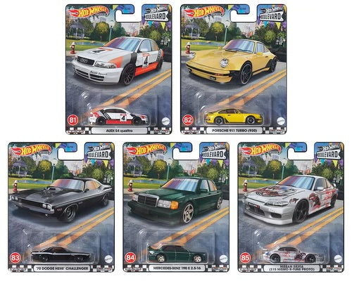 Hot Wheels 2023 Premium Boulevard Series *956S* Full Set Of 5 or Sealed Case (2 sets)