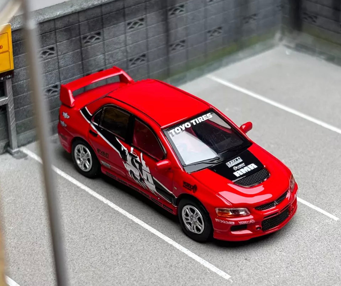 LMLF 1:64 JDM Lancer EVO 9 IX Racing Sports