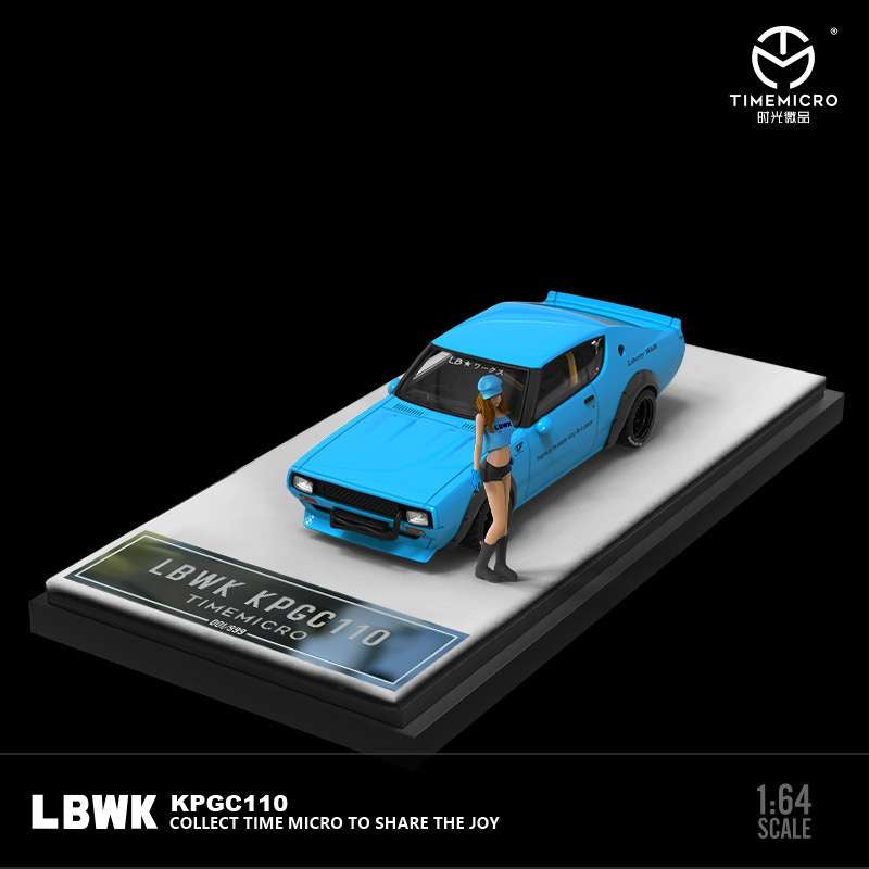 Time Micro 1:64 LBWK KPCG110 Nissan Skyline - Kenmeri – Myguycollectibles