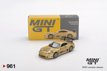 MiniGT 1:64 Toyota Supra (A80) Top Secret GT-300 – Top Secret Gold #961