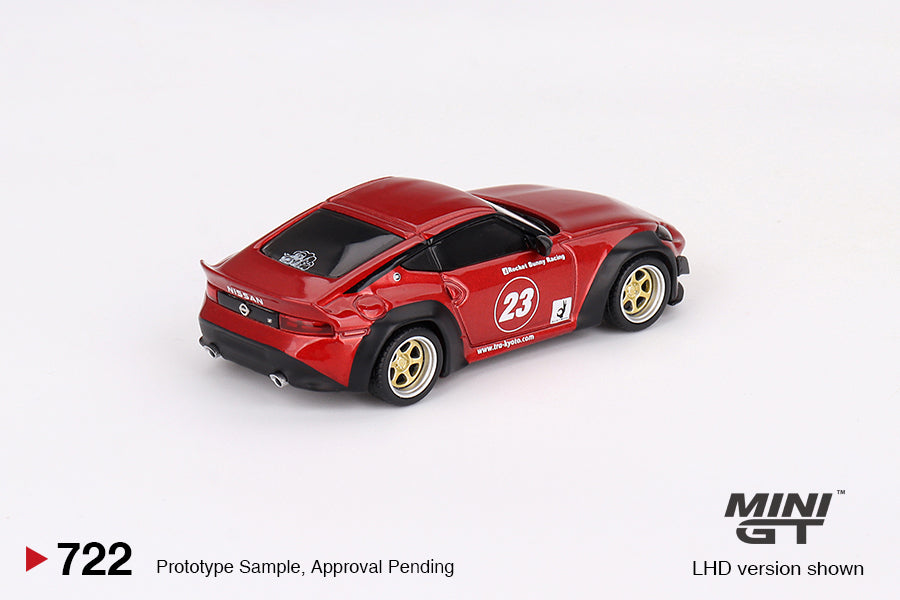 MiniGT 1:64 Nissan Z Pandem – Passion Red – MiJo Exclusive #722