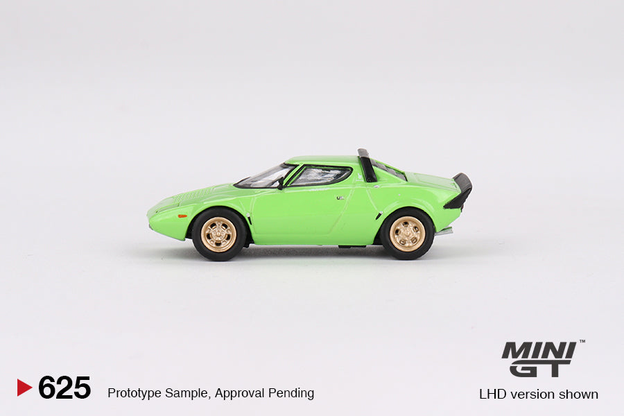 MiniGT 1:64 Lancia Stratos HF Stradale - Verde Chiaro - MiJo Exclusive #625