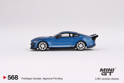 MiniGT 1:64 Shelby GT500 Dragon Snake Concept Ford Performance Blue – MiJo Exclusive #568