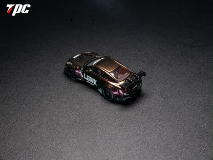 TPC 1:64 LBWK GT-R R35 - Phantom Purple Chameleon