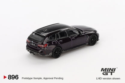 MiniGT 1:64 BMW M3 M Performance Touring – Daytona Violet #896