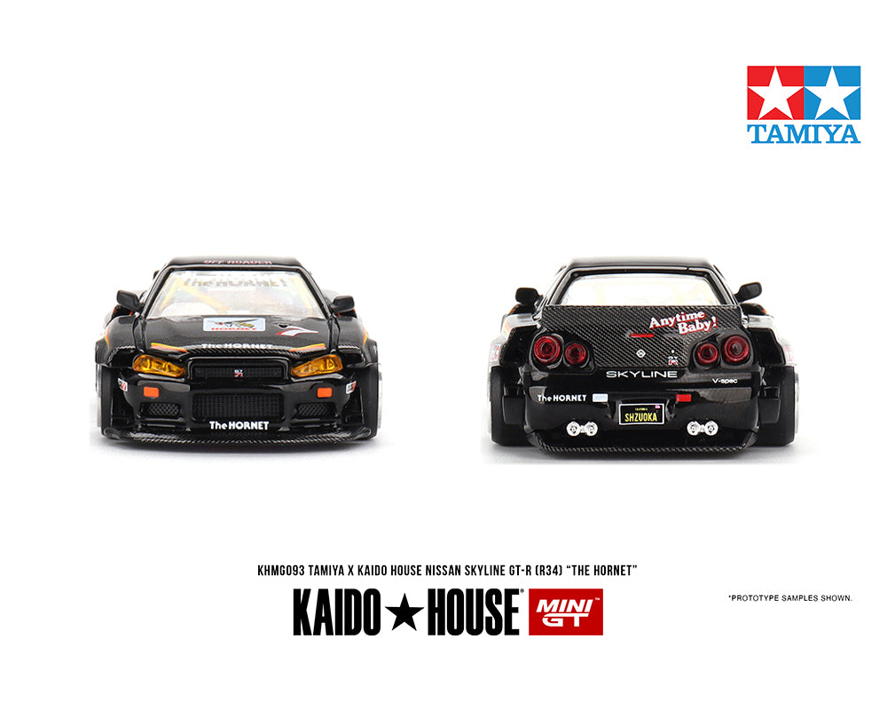 MiniGT X Kaido House 1:64 Tamiya Nissan Skyline GT-R (R34) The Hornet