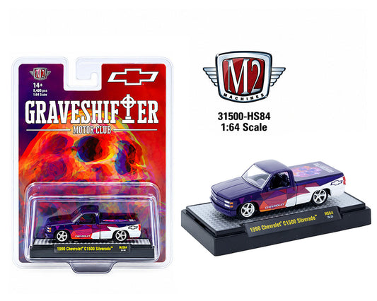 M2 Machines 1:64 1990 Chevrolet C1500 Silverado With 3D Spectra Glasses