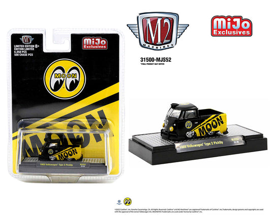 M2 Machines 1:64 1960 Custom Volkswagen Short Pickup Mooneye’s Limited Edition – MiJo Exclusive