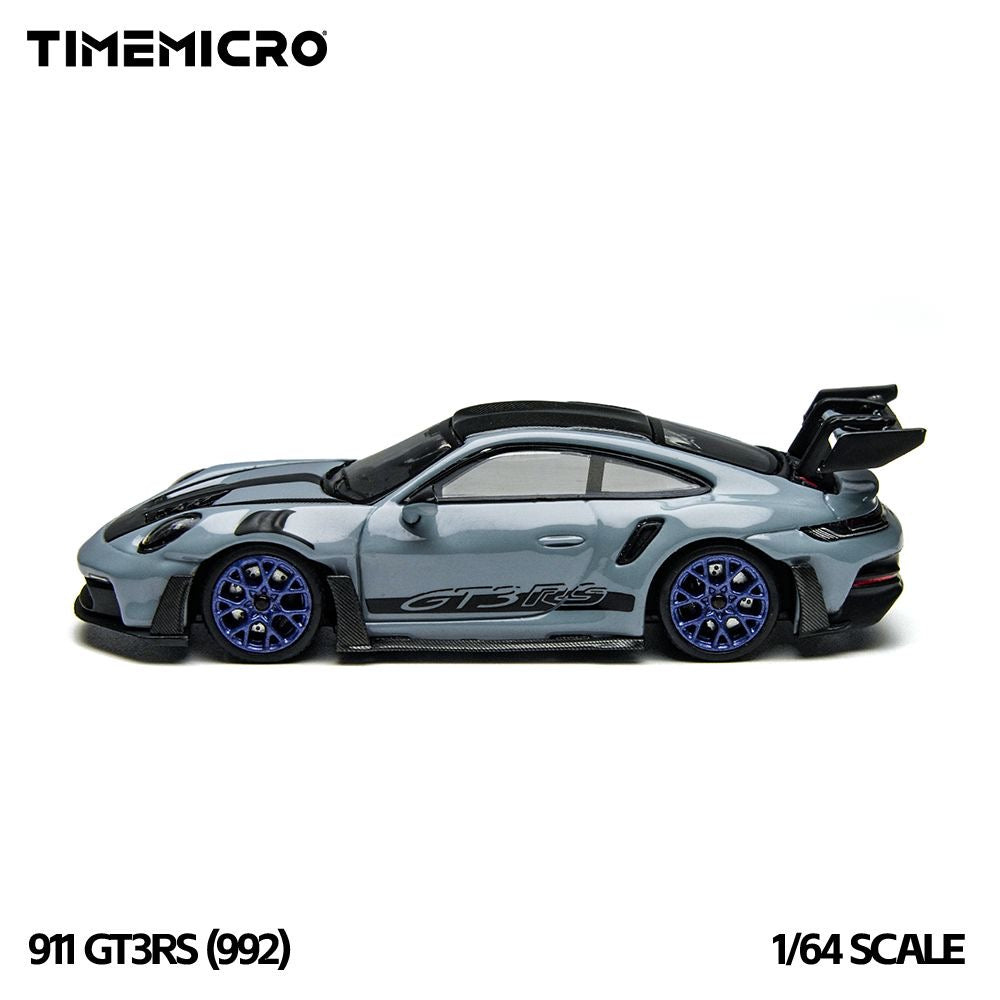 Time Micro 1:64 Porsche 992 GT3RS - Polar Grey