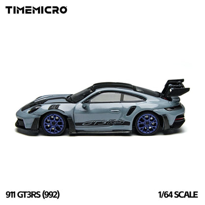 Time Micro 1:64 Porsche 992 GT3RS - Polar Grey